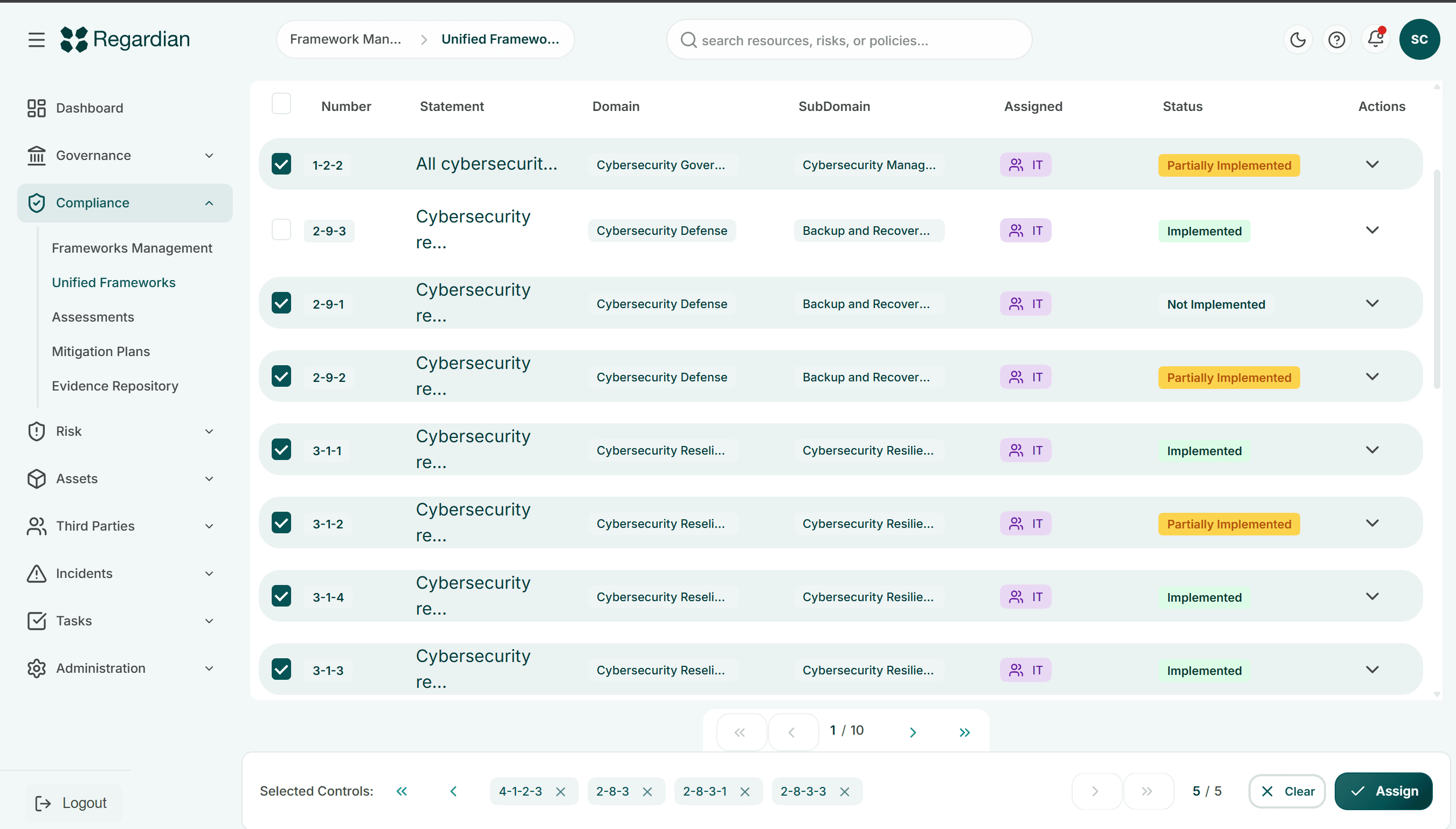Platform screenshot 1